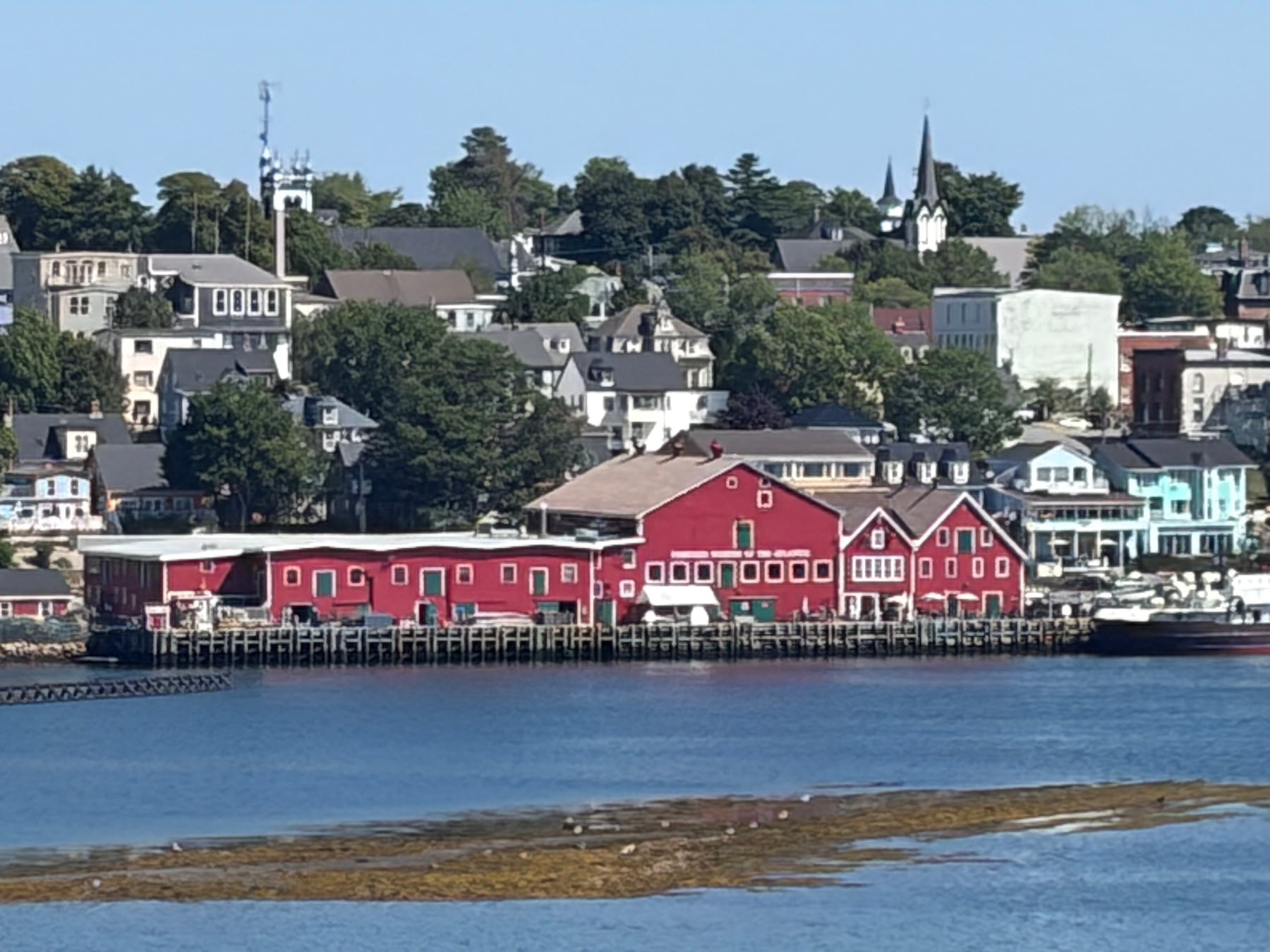 The Working Waterfront. Visitor view of this Lunenburg landmark.
